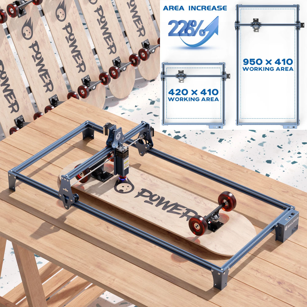 Industrial Laser Engraver - SCULPFUN – Kit d'extension de zone
